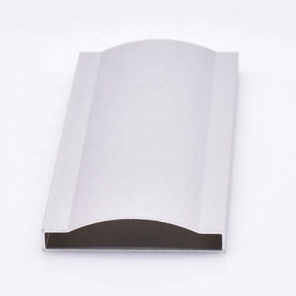 anodized silver aluminum profile