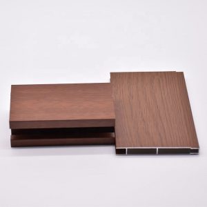 wooden grain aluminum profile