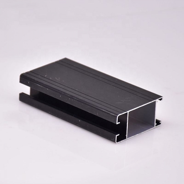 anodized black aluminum profiles