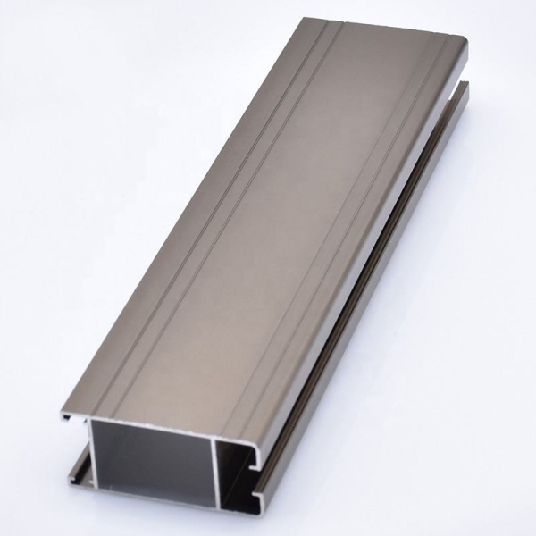 anodized champagne aluminum profile