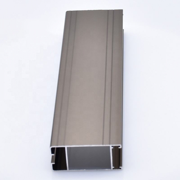 anodized champagne aluminum profile