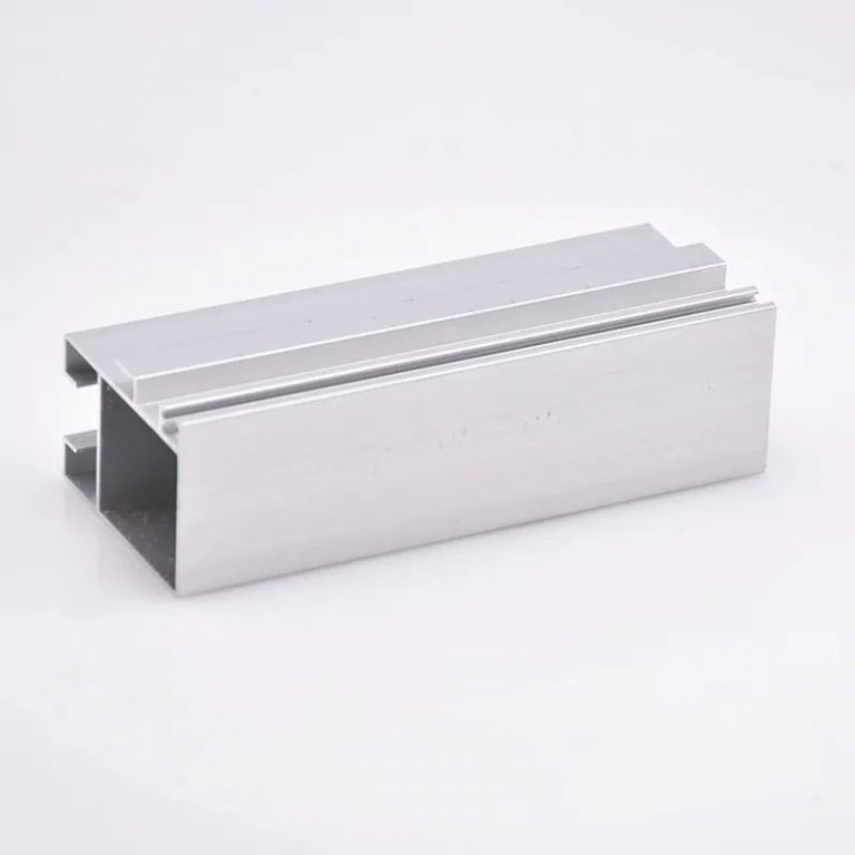 anodized silver aluminum profile