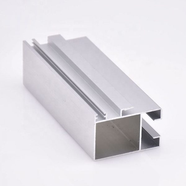 anodized silver aluminum profile