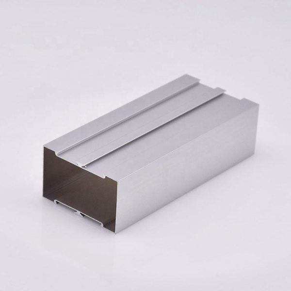 anodized silver aluminum profile