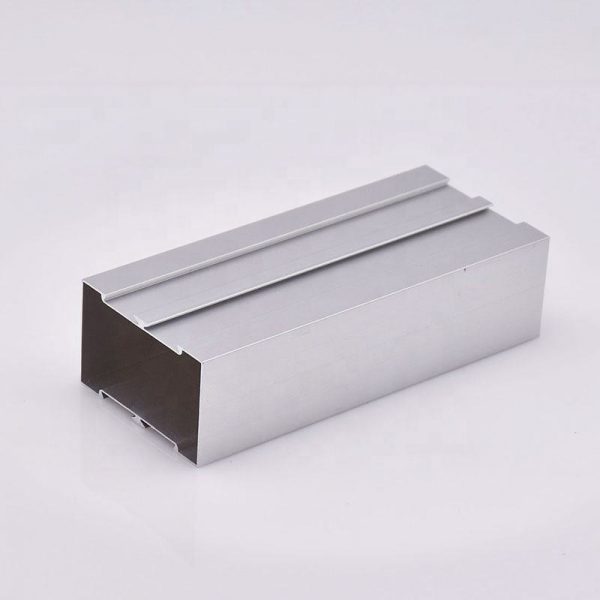 anodized silver aluminum profile