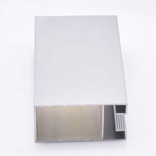 anodized silver aluminum profile