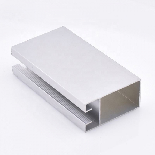 anodized silver aluminum profile