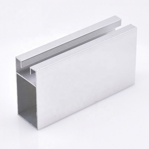 anodized silver aluminum profile