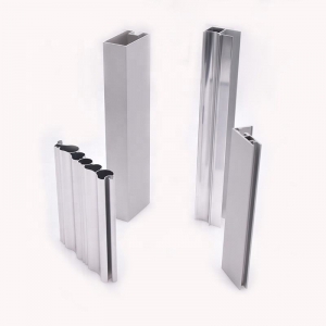 anodized silver aluminum profile