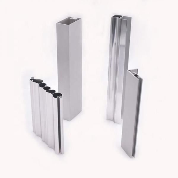 anodized silver aluminum profile