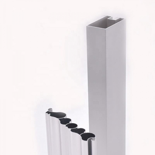 anodized silver aluminum profile