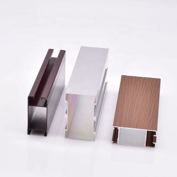 wooden grain aluminum profile