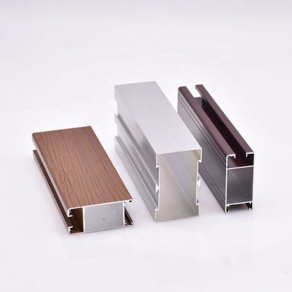 wooden grain aluminum profile