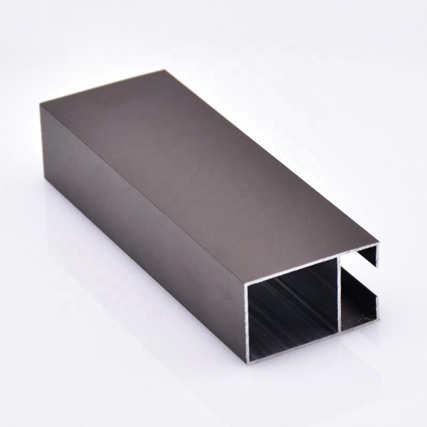 anodized bronze aluminum profile