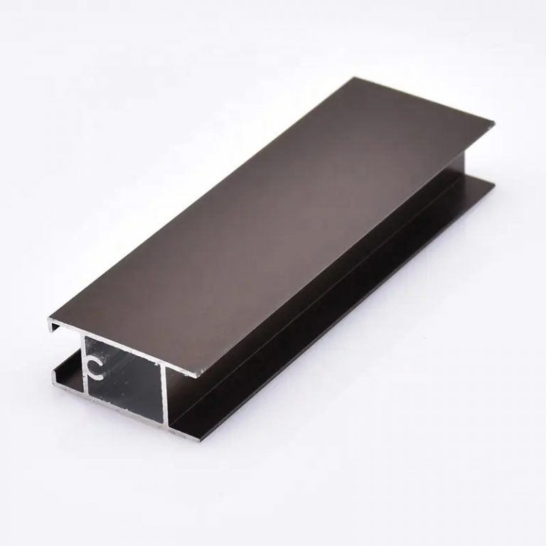 anodized bronze aluminum profile