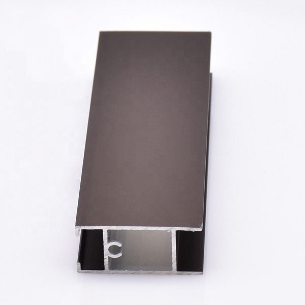 anodized bronze aluminum profile