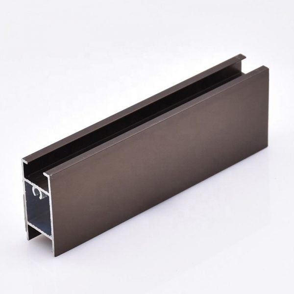 anodized bronze aluminum profile