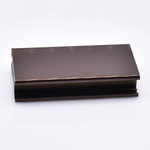 anodized bronze aluminum profile