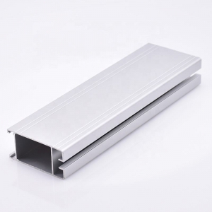 anodized silver aluminum profile