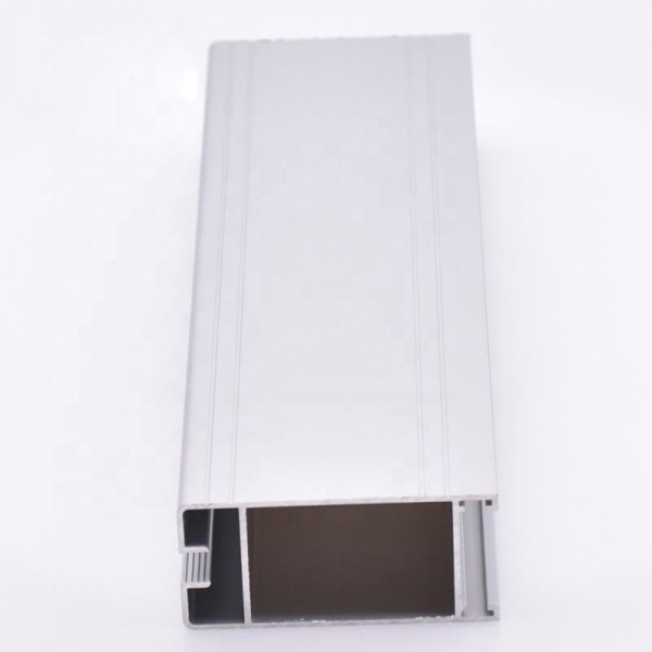 anodized silver aluminum profile