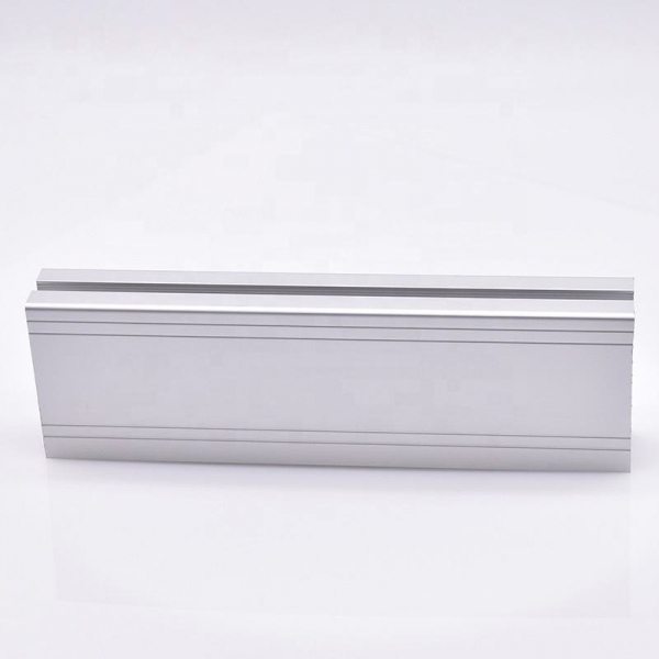 anodized silver aluminum profile