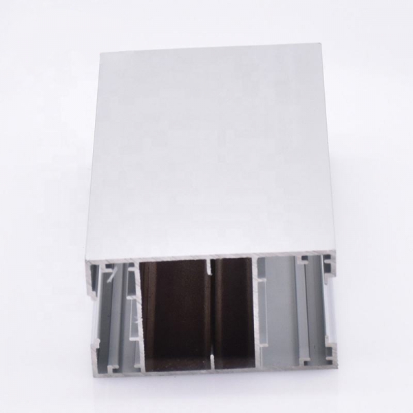 anodized silver aluminum profile