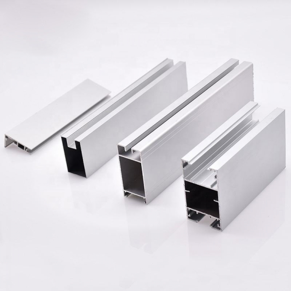 anodized silver aluminum profile