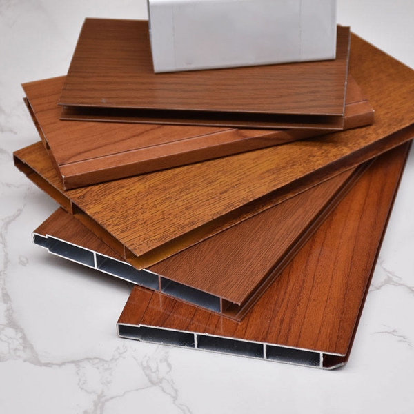 wooden grain aluminum profile