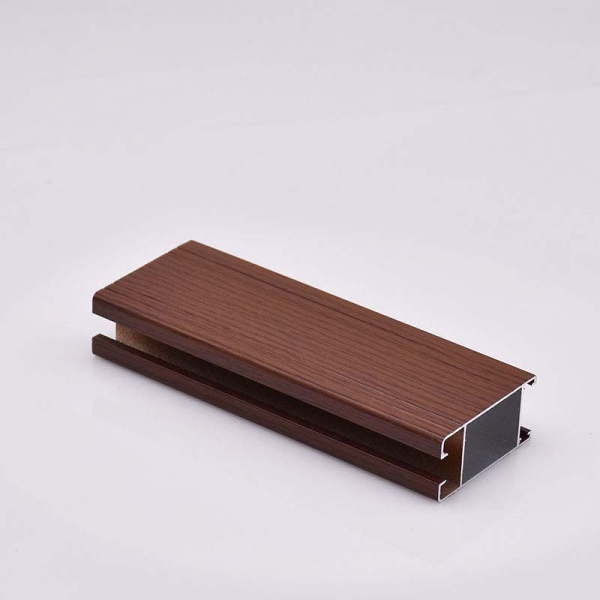 wooden grain aluminum profile