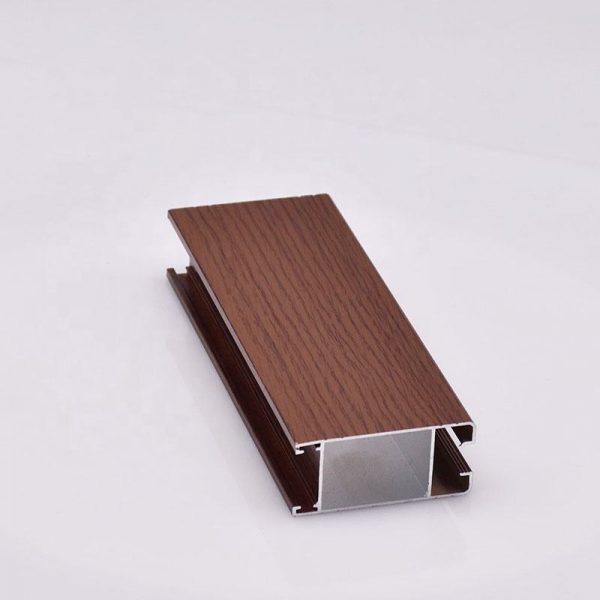 wooden grain aluminum profile