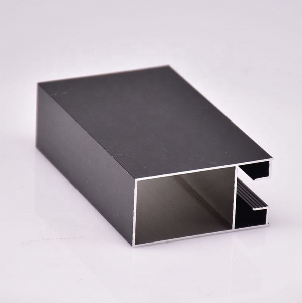 anodized black aluminum profiles