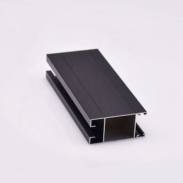 anodized black aluminum profiles