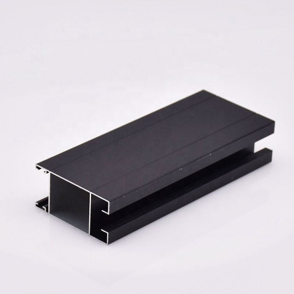 anodized black aluminum profiles