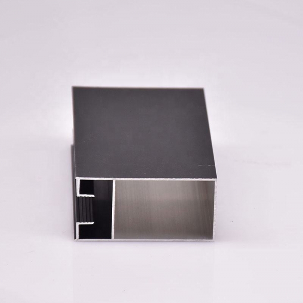 anodized black aluminum profiles