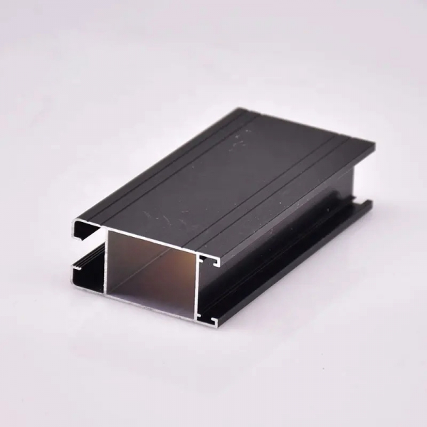 anodized black aluminum profiles