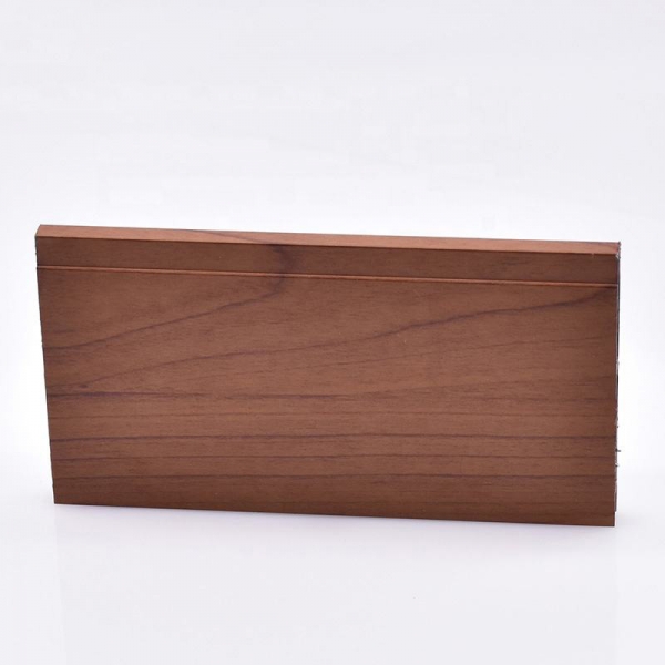 wooden grain aluminum profile