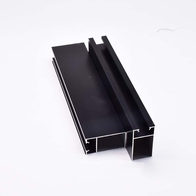 Mexico Market Black Anodized Powder Coated Aluminum Profiles For Window And Door Intop Metal